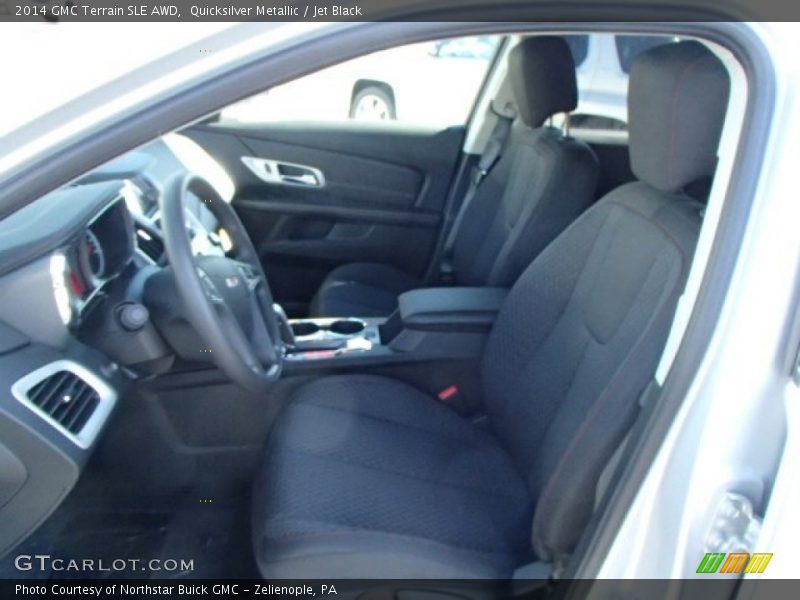 Quicksilver Metallic / Jet Black 2014 GMC Terrain SLE AWD