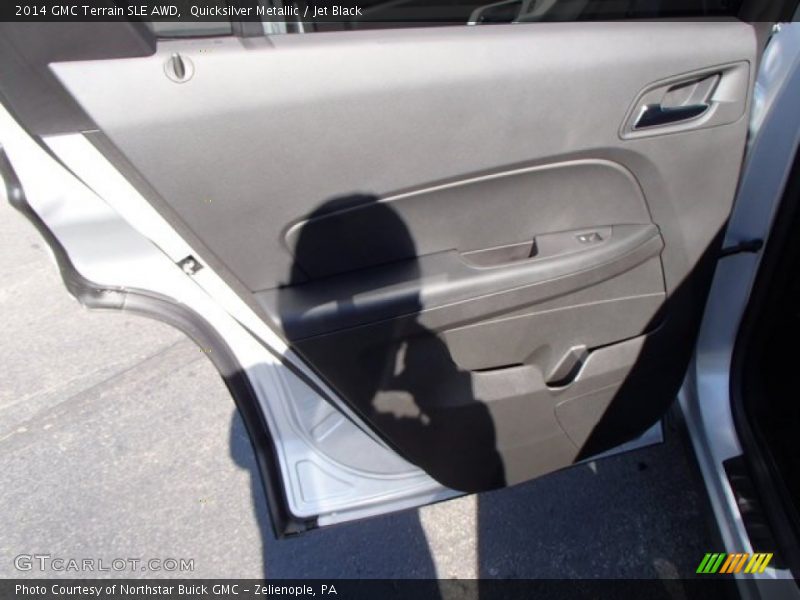 Quicksilver Metallic / Jet Black 2014 GMC Terrain SLE AWD