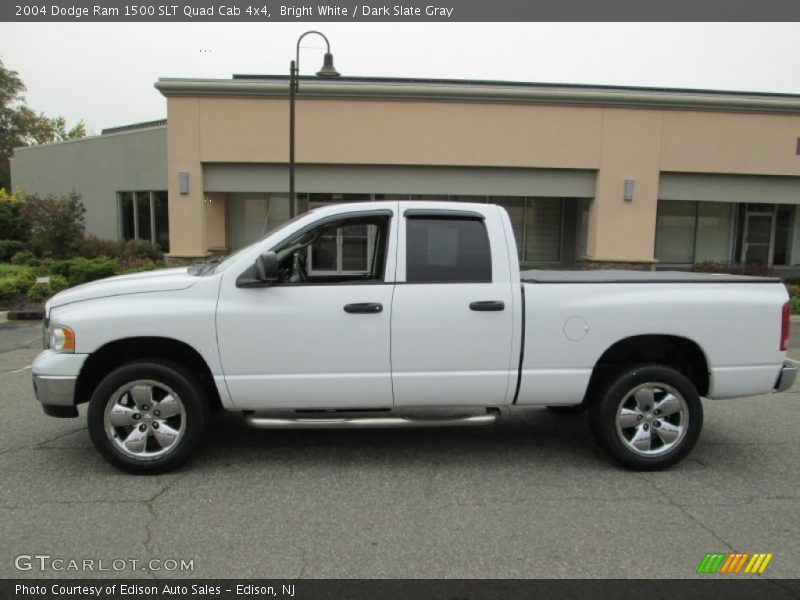 Bright White / Dark Slate Gray 2004 Dodge Ram 1500 SLT Quad Cab 4x4