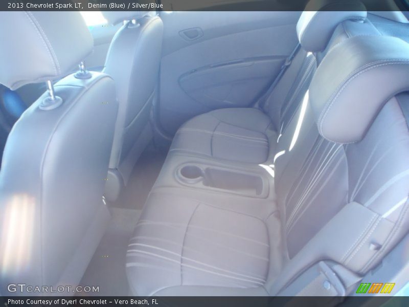 Denim (Blue) / Silver/Blue 2013 Chevrolet Spark LT