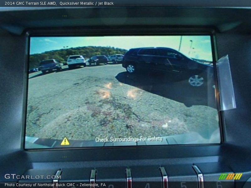 Quicksilver Metallic / Jet Black 2014 GMC Terrain SLE AWD