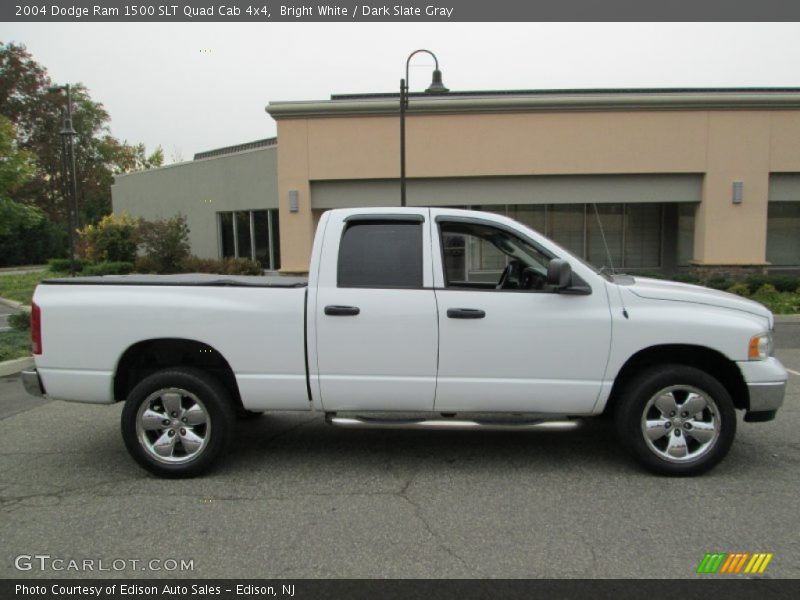 Bright White / Dark Slate Gray 2004 Dodge Ram 1500 SLT Quad Cab 4x4