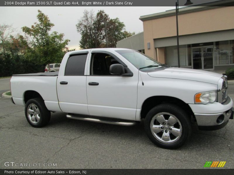 Bright White / Dark Slate Gray 2004 Dodge Ram 1500 SLT Quad Cab 4x4