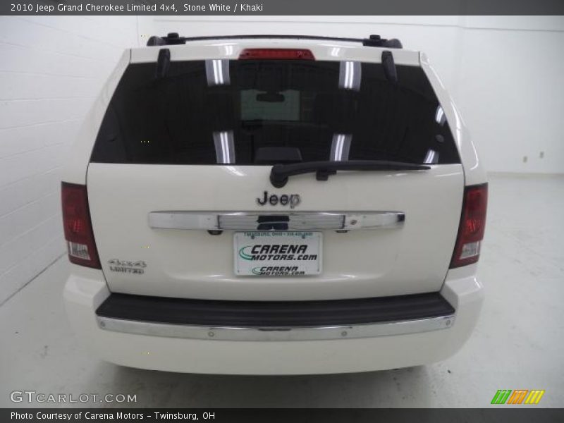 Stone White / Khaki 2010 Jeep Grand Cherokee Limited 4x4