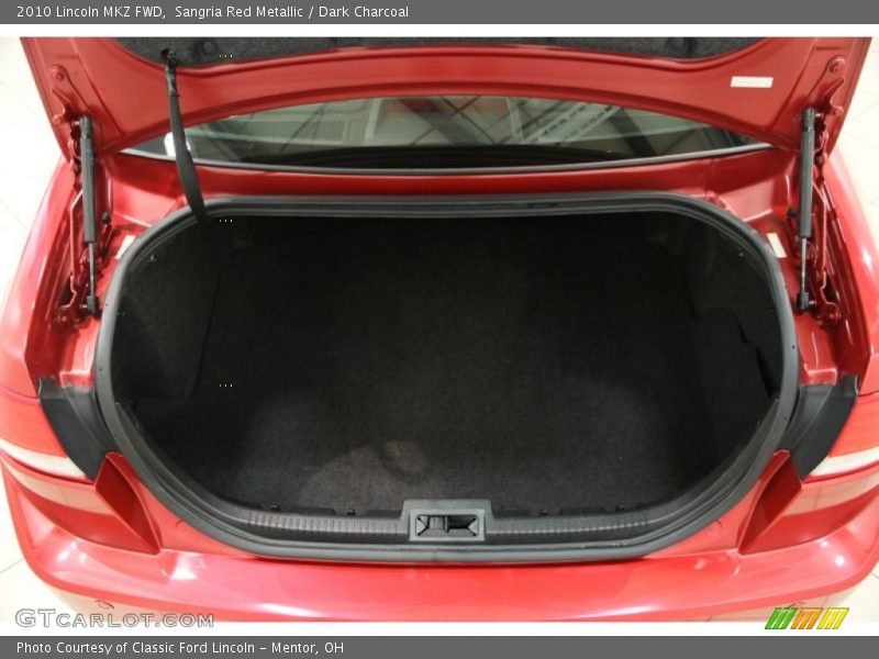 Sangria Red Metallic / Dark Charcoal 2010 Lincoln MKZ FWD