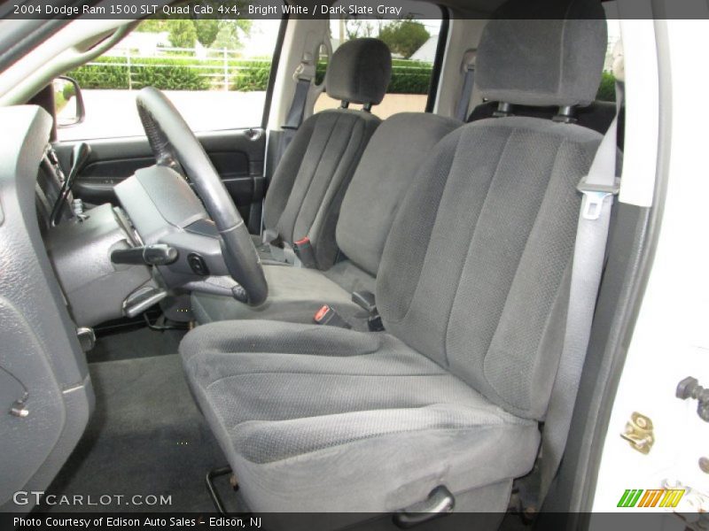 Bright White / Dark Slate Gray 2004 Dodge Ram 1500 SLT Quad Cab 4x4