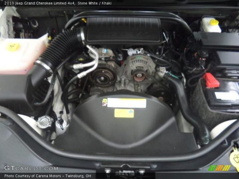 Stone White / Khaki 2010 Jeep Grand Cherokee Limited 4x4