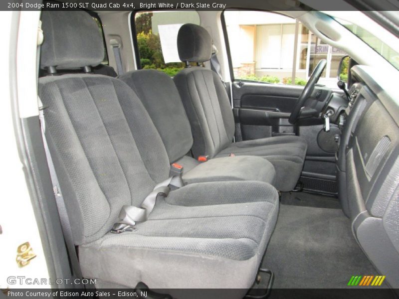 Bright White / Dark Slate Gray 2004 Dodge Ram 1500 SLT Quad Cab 4x4