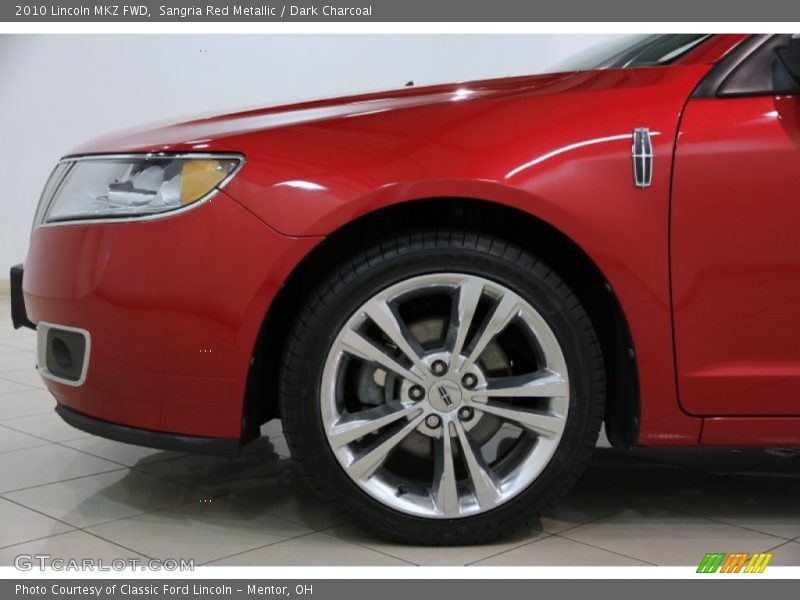 Sangria Red Metallic / Dark Charcoal 2010 Lincoln MKZ FWD