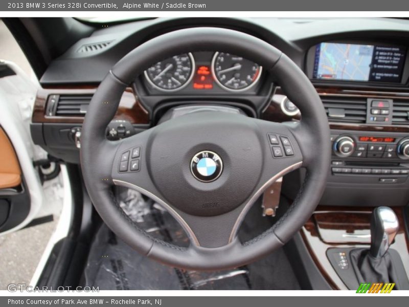 Alpine White / Saddle Brown 2013 BMW 3 Series 328i Convertible