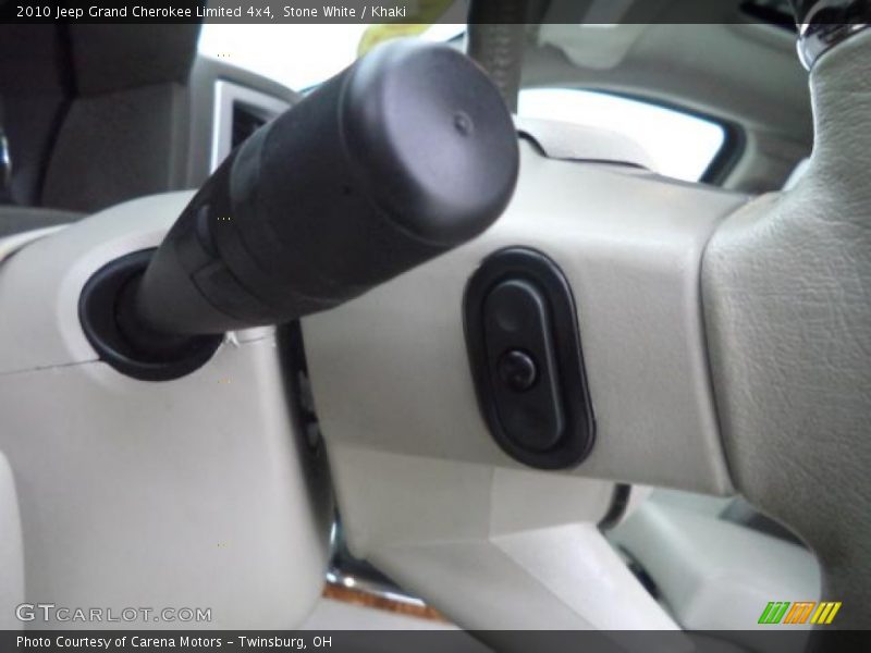 Stone White / Khaki 2010 Jeep Grand Cherokee Limited 4x4