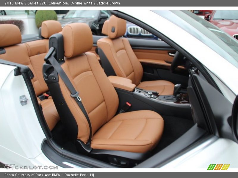 Alpine White / Saddle Brown 2013 BMW 3 Series 328i Convertible