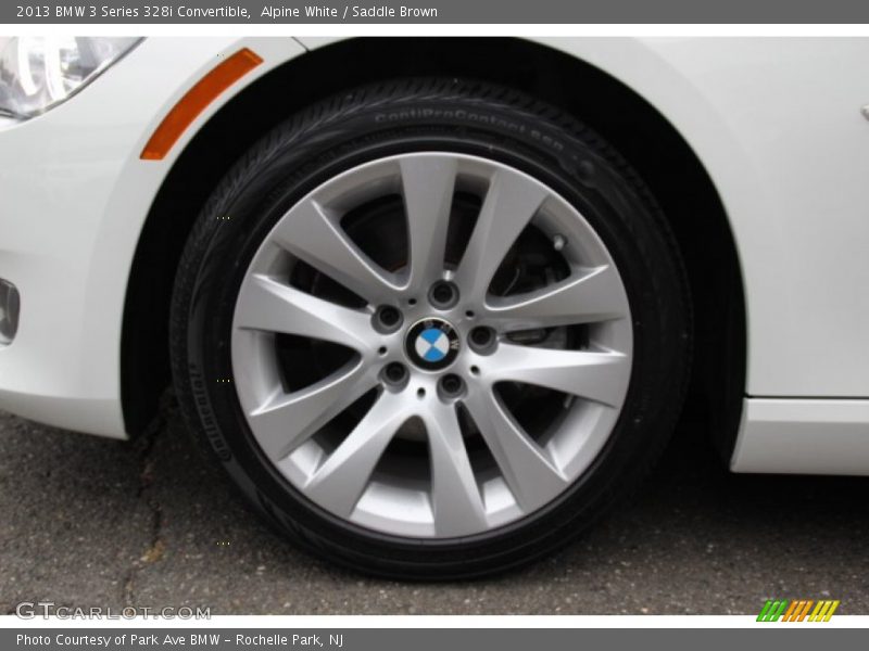 Alpine White / Saddle Brown 2013 BMW 3 Series 328i Convertible