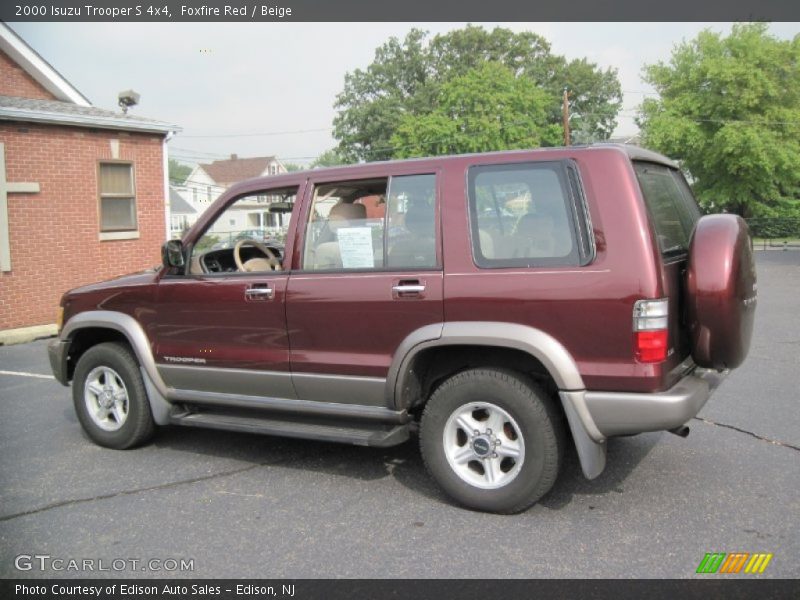  2000 Trooper S 4x4 Foxfire Red