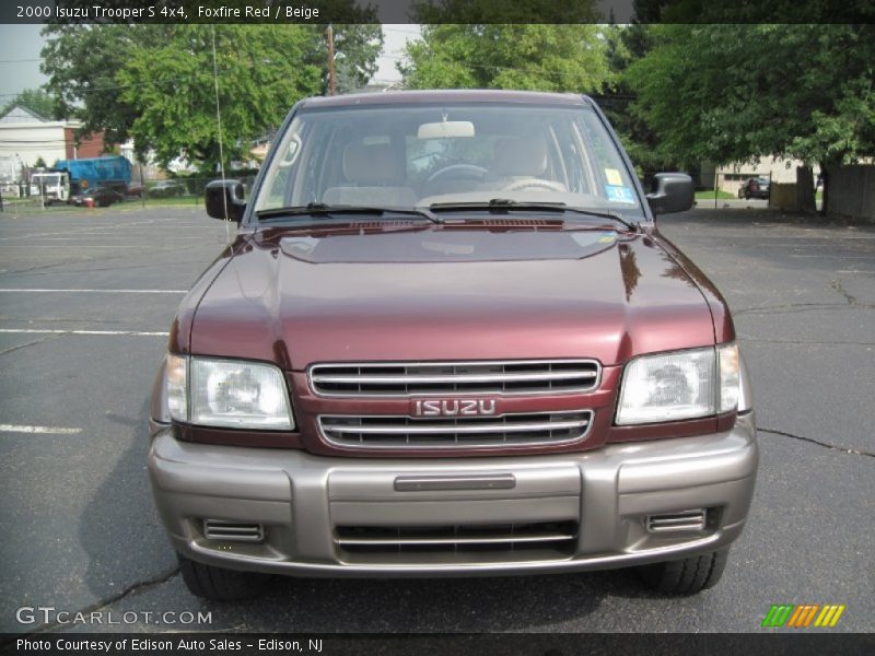  2000 Trooper S 4x4 Foxfire Red