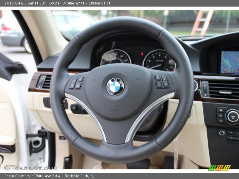 Alpine White / Cream Beige 2013 BMW 3 Series 335i Coupe