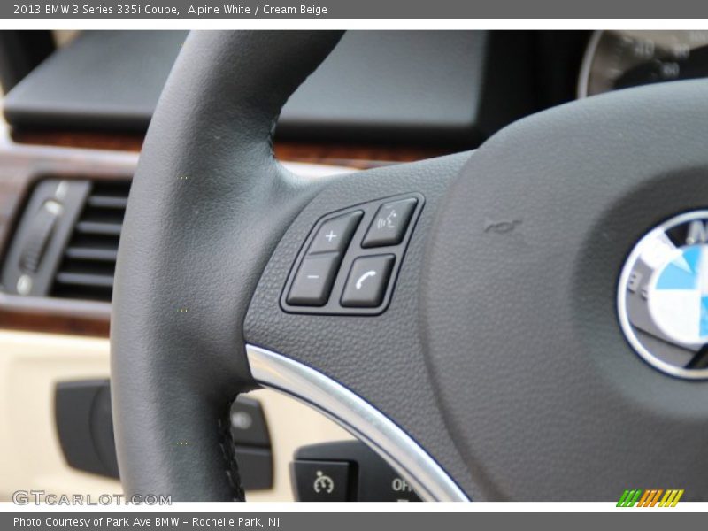 Alpine White / Cream Beige 2013 BMW 3 Series 335i Coupe