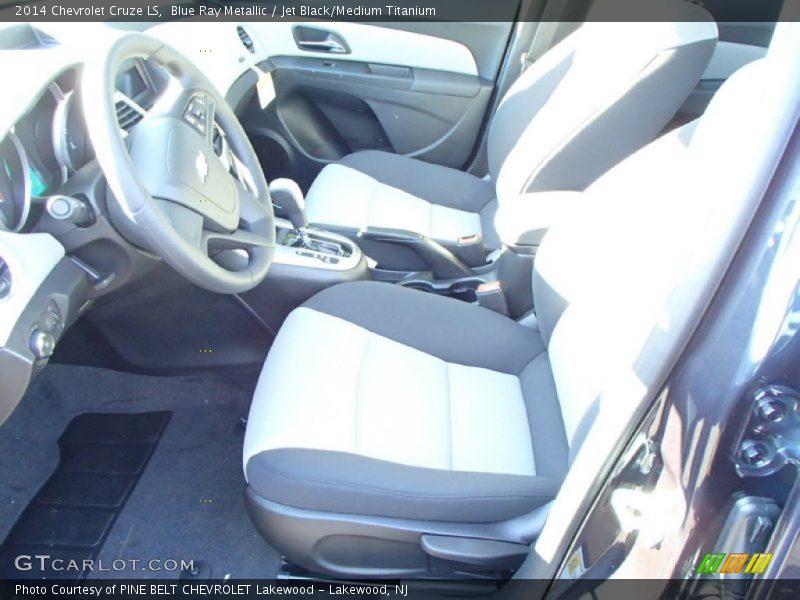 Blue Ray Metallic / Jet Black/Medium Titanium 2014 Chevrolet Cruze LS