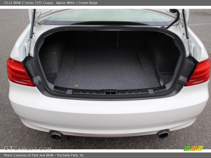 Alpine White / Cream Beige 2013 BMW 3 Series 335i Coupe