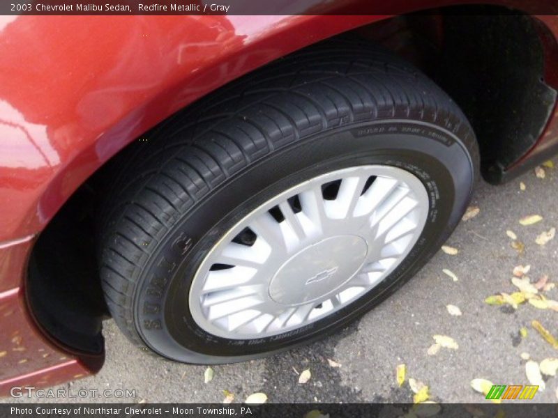 Redfire Metallic / Gray 2003 Chevrolet Malibu Sedan