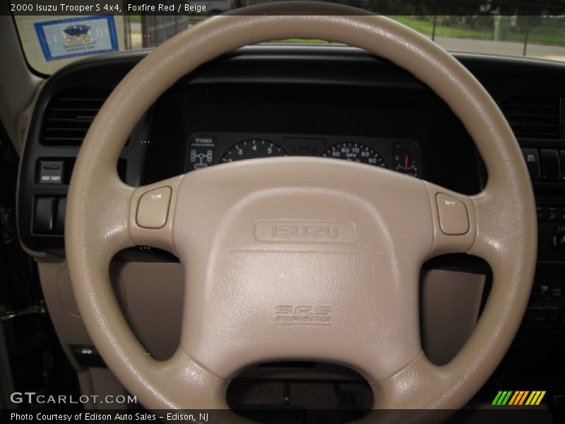  2000 Trooper S 4x4 Steering Wheel
