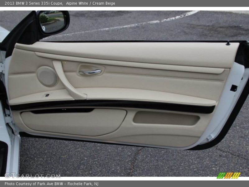 Alpine White / Cream Beige 2013 BMW 3 Series 335i Coupe