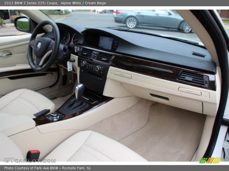 Alpine White / Cream Beige 2013 BMW 3 Series 335i Coupe