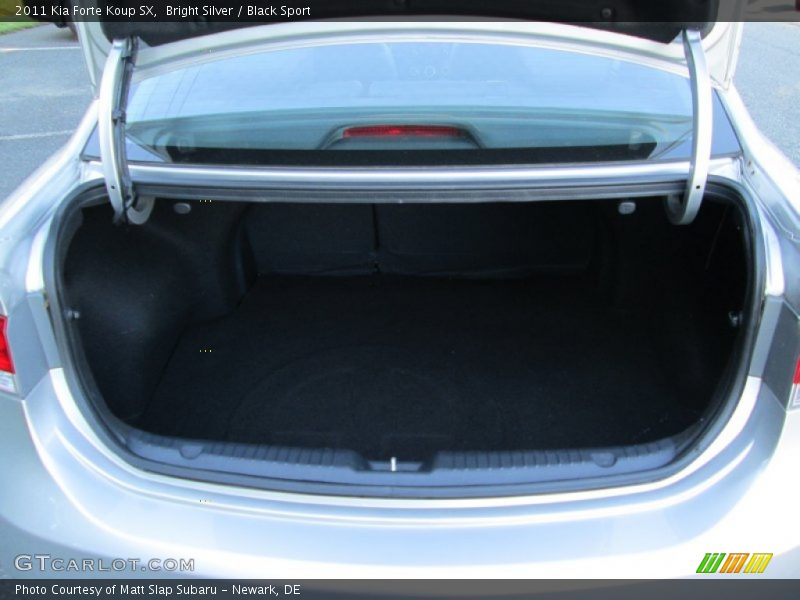 Bright Silver / Black Sport 2011 Kia Forte Koup SX