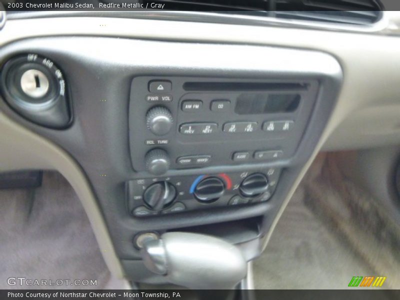 Redfire Metallic / Gray 2003 Chevrolet Malibu Sedan