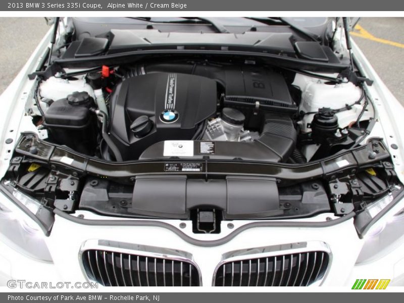 Alpine White / Cream Beige 2013 BMW 3 Series 335i Coupe