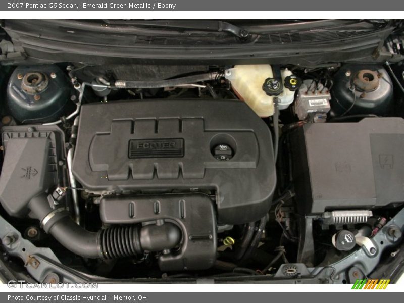Emerald Green Metallic / Ebony 2007 Pontiac G6 Sedan