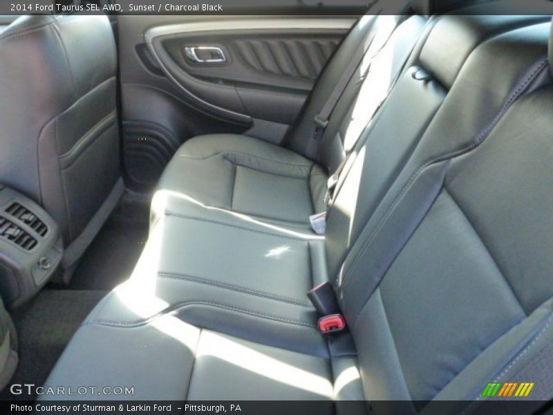 Sunset / Charcoal Black 2014 Ford Taurus SEL AWD