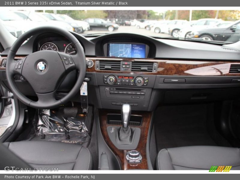Titanium Silver Metallic / Black 2011 BMW 3 Series 335i xDrive Sedan