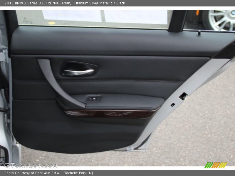 Titanium Silver Metallic / Black 2011 BMW 3 Series 335i xDrive Sedan