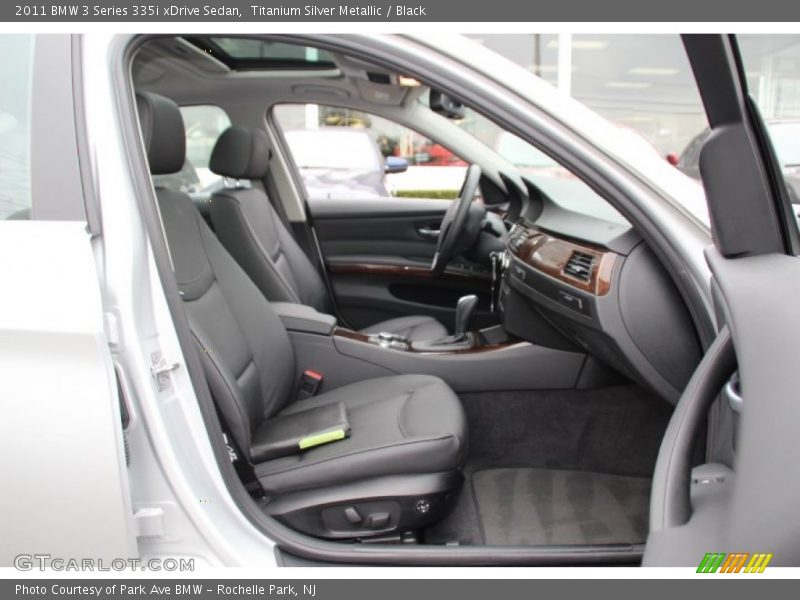 Titanium Silver Metallic / Black 2011 BMW 3 Series 335i xDrive Sedan