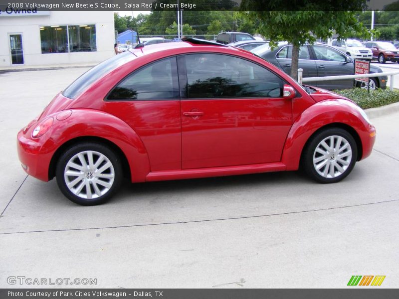 Salsa Red / Cream Beige 2008 Volkswagen New Beetle S Coupe