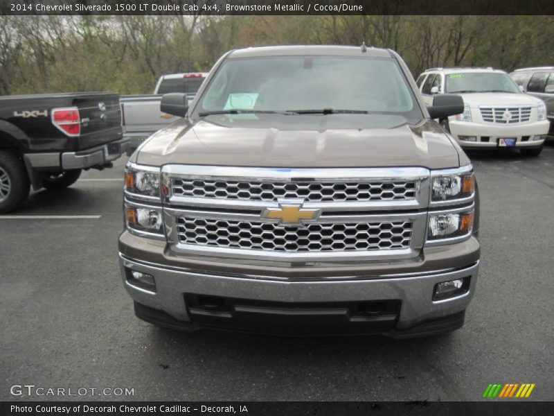 Brownstone Metallic / Cocoa/Dune 2014 Chevrolet Silverado 1500 LT Double Cab 4x4