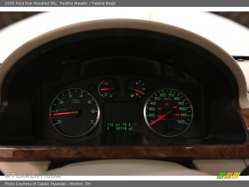 Redfire Metallic / Pebble Beige 2005 Ford Five Hundred SEL