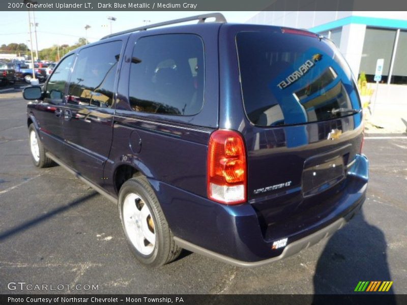 Dark Blue Metallic / Medium Gray 2007 Chevrolet Uplander LT