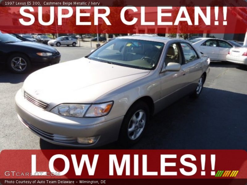 Cashmere Beige Metallic / Ivory 1997 Lexus ES 300