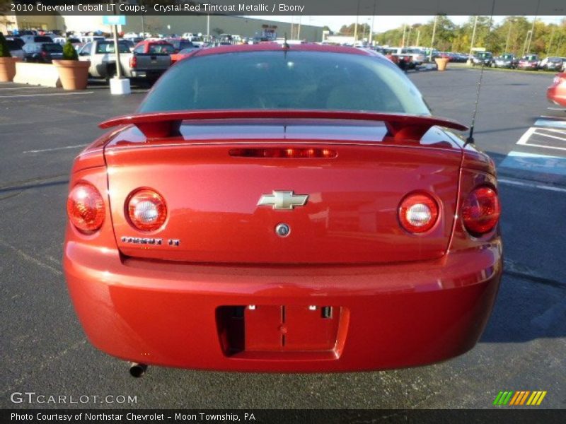 Crystal Red Tintcoat Metallic / Ebony 2010 Chevrolet Cobalt LT Coupe