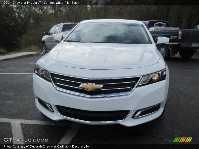 Summit White / Jet Black 2014 Chevrolet Impala LT