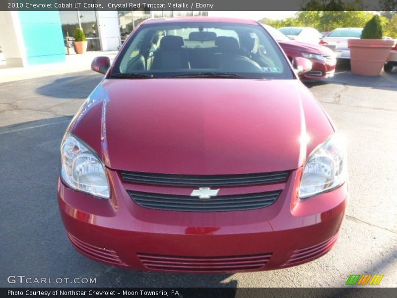 Crystal Red Tintcoat Metallic / Ebony 2010 Chevrolet Cobalt LT Coupe