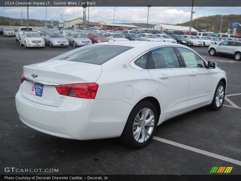 Summit White / Jet Black 2014 Chevrolet Impala LT