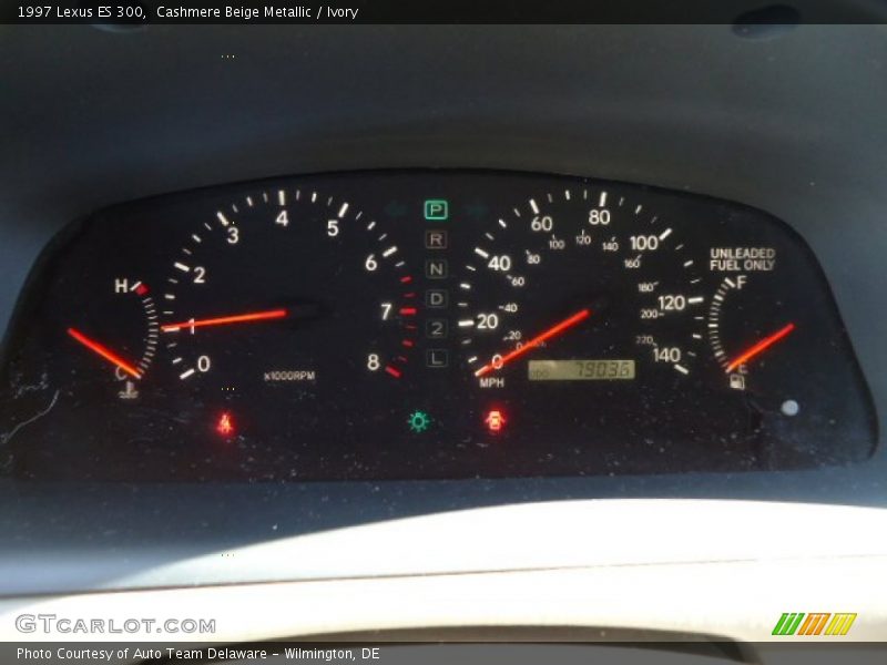 Cashmere Beige Metallic / Ivory 1997 Lexus ES 300