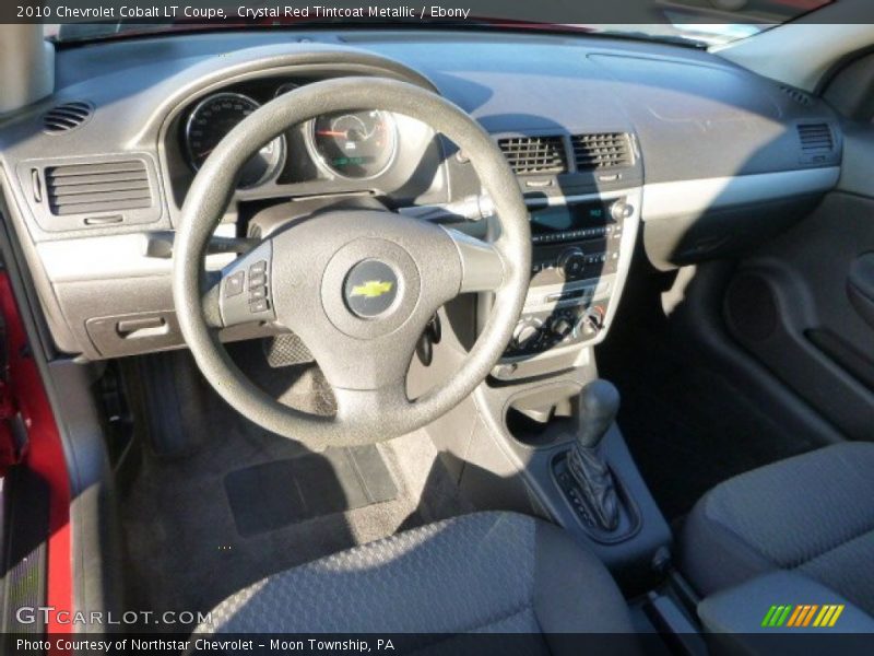 Crystal Red Tintcoat Metallic / Ebony 2010 Chevrolet Cobalt LT Coupe