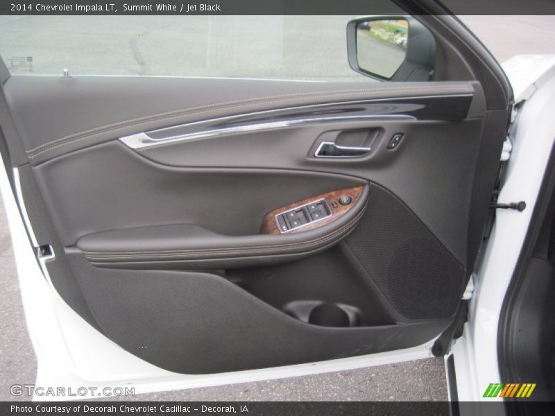 Summit White / Jet Black 2014 Chevrolet Impala LT
