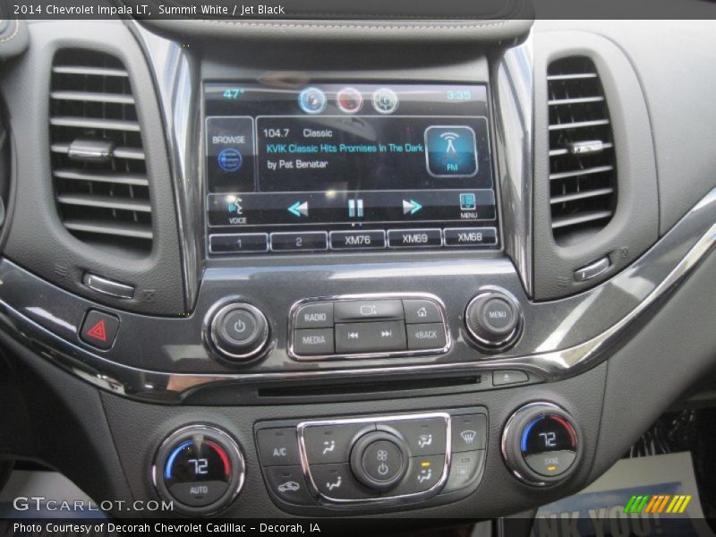 Summit White / Jet Black 2014 Chevrolet Impala LT