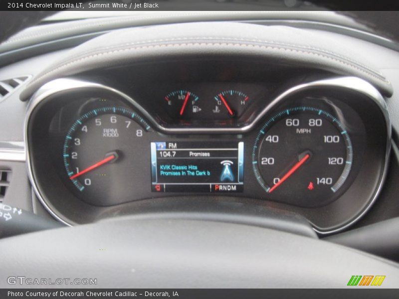 Summit White / Jet Black 2014 Chevrolet Impala LT