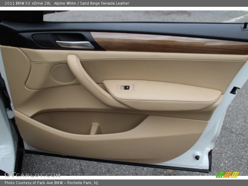 Door Panel of 2011 X3 xDrive 28i